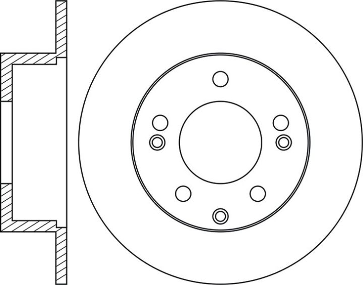 Диск тормозной BR11118 / RN1307* SB NAGAMOCHI 