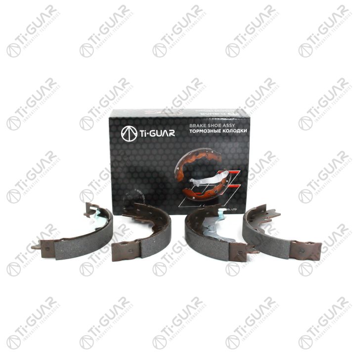 Тормозные колодки (РУЧНОГО ТОРМОЗА) TG-0658/FN0658* Ti·GUAR (комплект 4шт.)